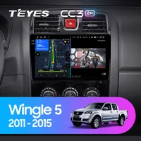 Штатна магнітола Teyes CC3 2k 3+32 Gb Great Wall Wingle 5 2011-2015 10"
