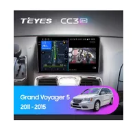 Штатная магнитола Teyes CC3 2k 4+32 Gb Chrysler Grand Voyager 5 2011-2015