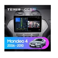 Штатна магнітола Teyes CC3 2k 4+32 Gb Ford Mondeo 4 2006-2010 10"