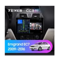 Штатна магнітола Teyes CC3 2k 4+32 Gb Geely Emgrand EC7 1 2009-2016 10"