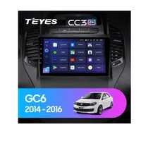 Штатная магнитола Teyes CC3 2k 4+32 Gb Geely GC6 1 2014-2016