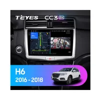 Штатна магнітола Teyes CC3 2k 4+32 Gb Great Wall Haval H6 2016-2018 10"
