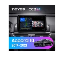 Штатна магнітола Teyes CC3 2k 4+32 Gb Honda Accord 10 CV X 2017-2021