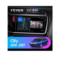 Штатна магнітола Teyes CC3 2k 4+32 Gb Honda City 2014-2017 (A) 10"