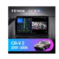 Штатная магнитола Teyes CC3 2k 4+32 Gb Honda CR-V 2 2001-2006