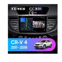 Штатная магнитола Teyes CC3 2k 4+32 Gb Honda CR-V 4 RM RE (9 inch) 2011-2018 (A)