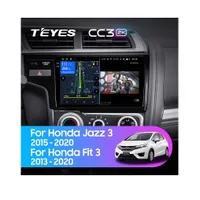 Штатна магнітола Teyes CC3 2k 4+32 Gb Honda Jazz 3, Fit 3 GP GK 2013-2020 (A) 10"