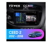 Штатная магнитола Teyes CC3 2k 4+32 Gb Kia Ceed 2 JD 2012-2018