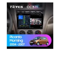 Штатная магнитола Teyes CC3 2k 4+32 Gb Kia Picanto SA, Morning 2004-2007