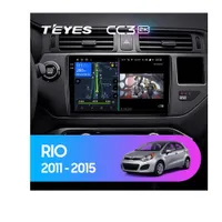Штатна магнітола Teyes CC3 2k 4+32 Gb Kia RIO 4 K3 2011-2015
