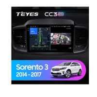 Штатная магнитола Teyes CC3 2k 4+32 Gb Kia Sorento 3 2014-2017 (B)