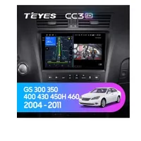 Штатна магнітола Teyes CC3 2k 4+32 Gb Lexus GS 3 300 350 400 430 450H 460 2004-2011