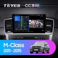 Штатна магнітола Teyes CC3 2k 4+32 Gb Mercedes-Benz M-Class W166 ML 2011-2015