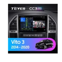 Штатна магнітола Teyes CC3 2k 4+32 Gb Mercedes-Benz Vito 3 W447 2014-2020 10"