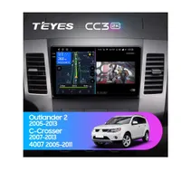 Штатна магнітола Teyes CC3 2k 4+32 Gb Mitsubishi Outlander 2 CW0W 2005-2011 (B)