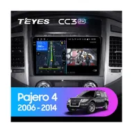 Штатна магнітола Teyes CC3 2k 4+32 Gb Mitsubishi Pajero 4 V80 V90 2006-2014 (B)