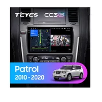 Штатная магнитола Teyes CC3 2k 4+32 Gb Nissan Patrol Y62 2010-2020