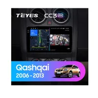 Штатна магнітола Teyes CC3 2k 4+32 Gb Nissan Qashqai 1 J10 2006-2013