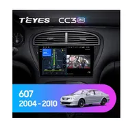 Штатна магнітола Teyes CC3 2k 4+32 Gb Peugeot 607 2004-2010