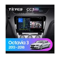 Штатная магнитола Teyes CC3 2k 4+32 Gb Skoda Octavia 3 A7 2013-2018 (B)