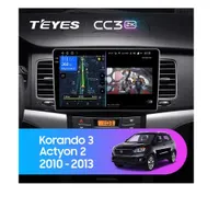 Штатна магнітола Teyes CC3 2k 4+32 Gb SsangYong Korando 3 2010-2013