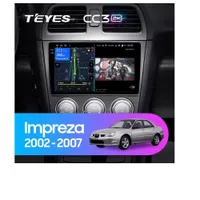 Штатня магнитола Teyes CC3 2k 4+32 Gb Subaru Impreza GD GG 2002-2007