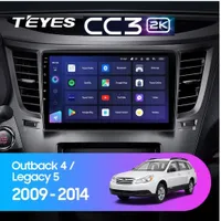 Штатная магнитола Teyes CC3 2k 4+32 Gb Subaru Outback 4, Legacy 5 2009-2014