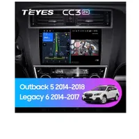 Штатна магнітола Teyes CC3 2k 4+32 Gb Subaru Outback 5 2014-2018, Legacy 6 2014-2017