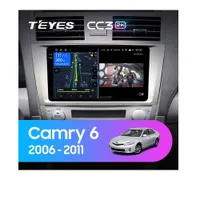 Штатна магнітола Teyes CC3 2k 4+32 Gb Toyota Camry 6 XV 40 50 2006-2011