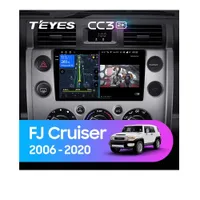 Штатная магнитола Teyes CC3 2k 4+32 Gb Toyota FJ Cruiser J15 2006-2020 (A)