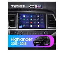 Штатная магнитола Teyes CC3 2k 4+32 Gb Toyota Highlander 3 XU50 2013-2018 (B)