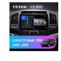 Штатная магнитола Teyes CC3 2k 4+32 Gb Toyota Land Cruiser 11 200 2007-2015 10"