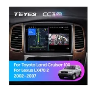 Штатная магнитола Teyes CC3 2k 4+32 Gb Toyota Land Cruiser LC 100-A 2002-2007 (A)