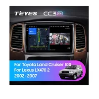 Штатна магнітола Teyes CC3 2k 4+32 Gb Toyota Land Cruiser LC 100-A 2002-2007 (C)