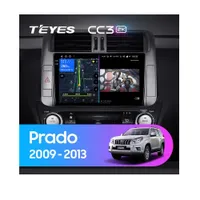 Штатна магнітола Teyes CC3 2k 4+32 Gb Toyota Land Cruiser Prado 150 2009-2013 (B)