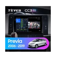 Штатна магнітола Teyes CC3 2k 4+32 Gb Toyota Previa XR50 2006-2019