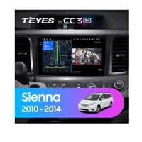 Штатная магнитола Teyes CC3 2k 4+32 Gb Toyota Sienna 3 XL30 2010-2014 (B)