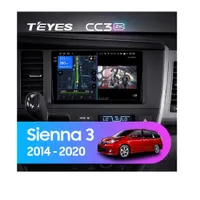 Штатная магнитола Teyes CC3 2k 4+32 Gb Toyota Sienna 3 XL30 2014-2020