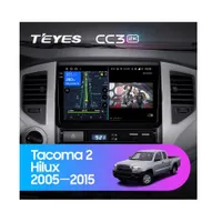 Штатна магнітола Teyes CC3 2k 4+32 Gb Toyota Tacoma 2 N200, Hilux 2005-2015