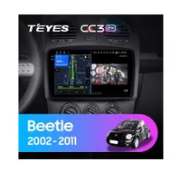 Штатная магнитола Teyes CC3 2k 4+32 Gb Volkswagen Beetle A4 2002-2011