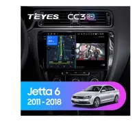Штатная магнитола Teyes CC3 2k 4+32 Gb Volkswagen Jetta 6 2011-2018