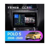 Штатная магнитола Teyes CC3 2k 4+32 Gb Volkswagen POLO 5 2008-2020