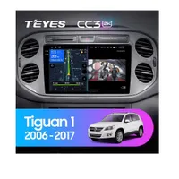 Штатная магнитола Teyes CC3 2k 4+32 Gb Volkswagen Tiguan 1 NF 2006-2017 (A) black