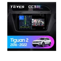 Штатна магнітола Teyes CC3 2k 4+32 Gb Volkswagen Tiguan 2 Mk 2016-2022 (A) 10"