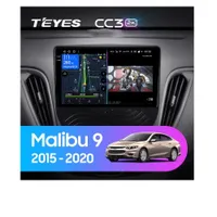 Штатна магнітола Teyes CC3 2k 4+64 Gb Chevrolet Malibu 9 (1 Din) 2015-2020