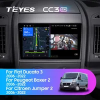 Штатная магнитола Teyes CC3 2k 4+64 Gb Fiat Ducato 3 2006-2022