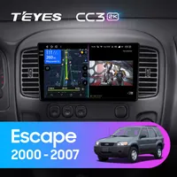 Штатная магнитола Teyes CC3 2k 4+64 Gb Ford Escape 1 2000-2007