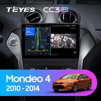 Штатна магнітола Teyes CC3 2k 4+64 Gb Ford Mondeo 4 2006-2010 10"