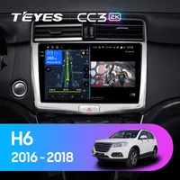 Штатна магнітола Teyes CC3 2k 4+64 Gb Great Wall Haval H6 2016-2018 10"