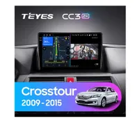 Штатна магнітола Teyes CC3 2k 4+64 Gb Honda Crosstour 1 TF (1 Din) 2009-2015 10"
